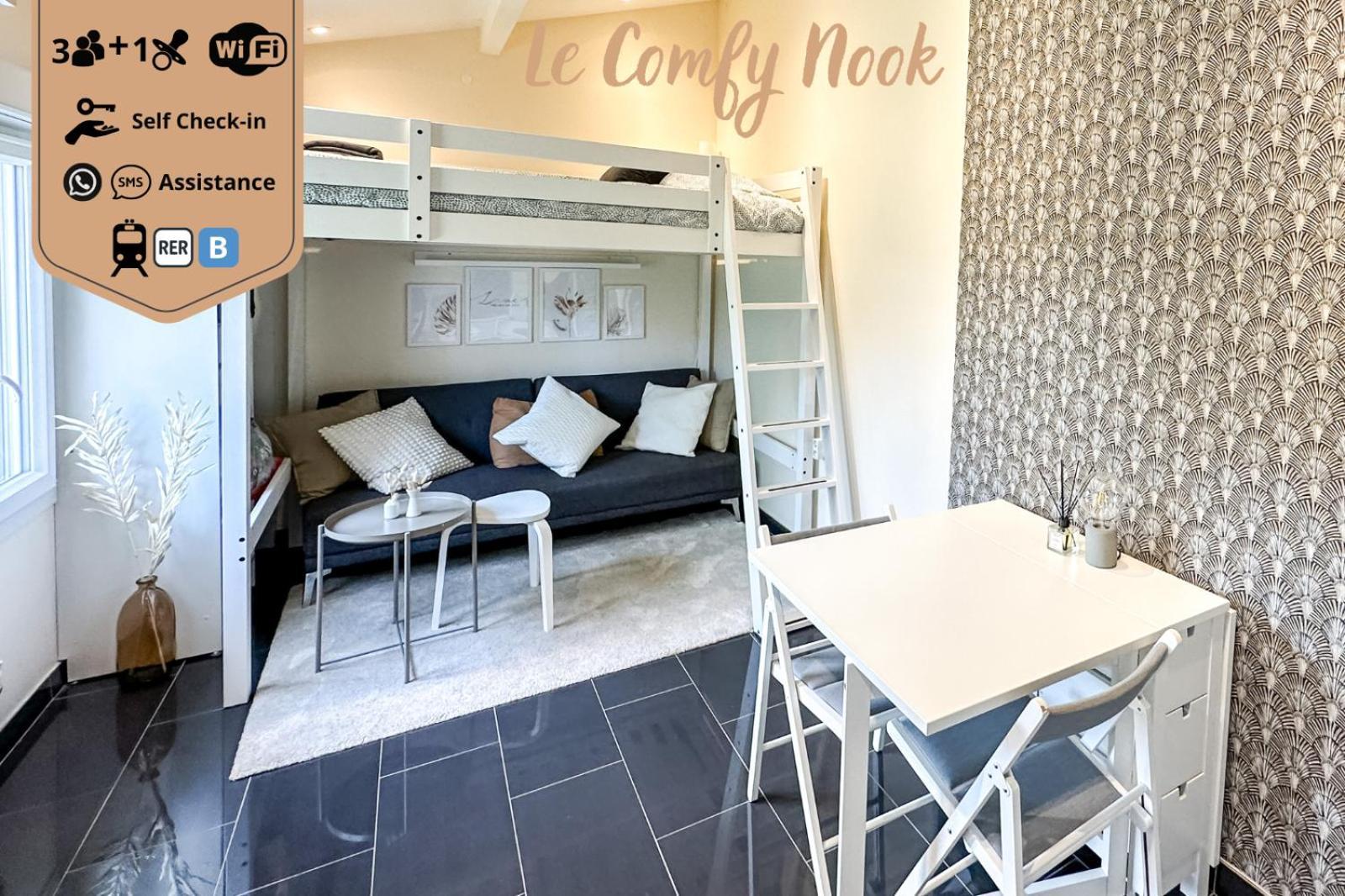 Le Comfy Nook - Tiny House Paris Cdg Disneyland Villeparisis Exteriér fotografie